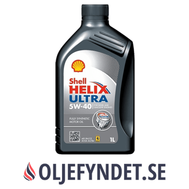 Fynda Shell Olja - Shell Helix Ultra 5W-40 1L