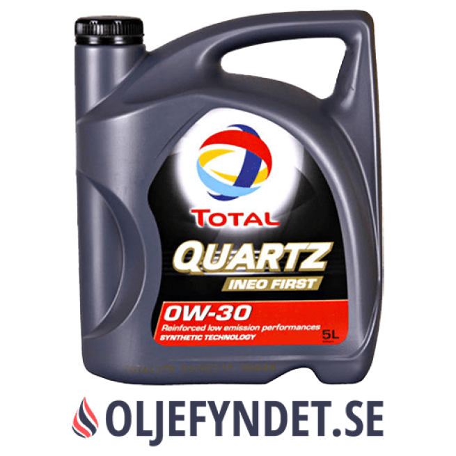 Quartz motorolja billigt TOTAL Quartz INEO FIRST 0W-30 5L
