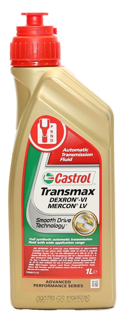 Castrol Transmax Dexron VI/Mercon LV Automatic Transmission